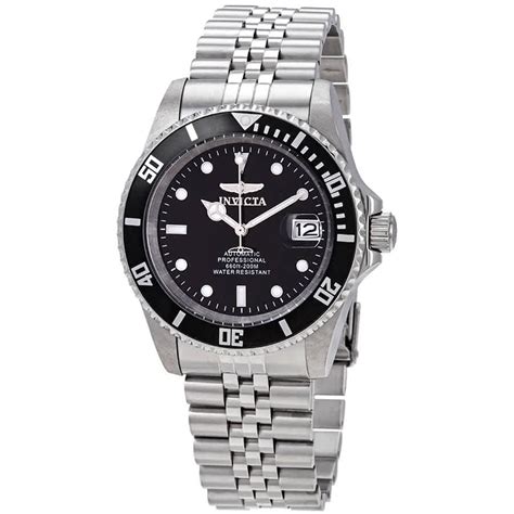 Invicta pro diver black dial